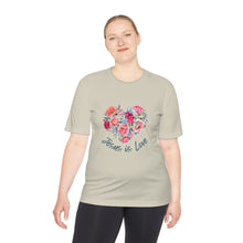 Load image into Gallery viewer, Jesus Is Love Moisture Wicking Tee
