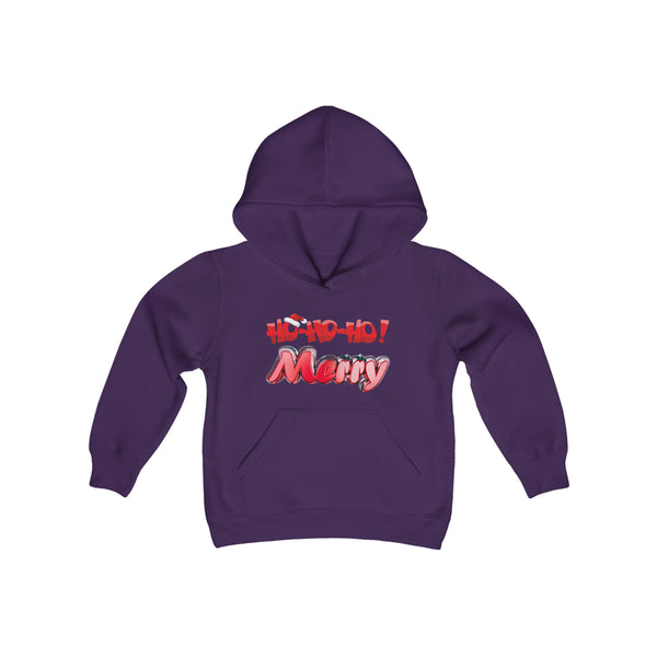 HO-HO-HO! Merry Hooded Sweatshirt