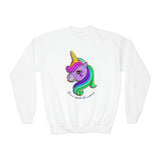 Born to sparkle like a unicorn! Sweatshirt