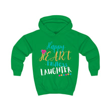 Load image into Gallery viewer, Happy Hearts, Endless Laughter Kids Hoodie
