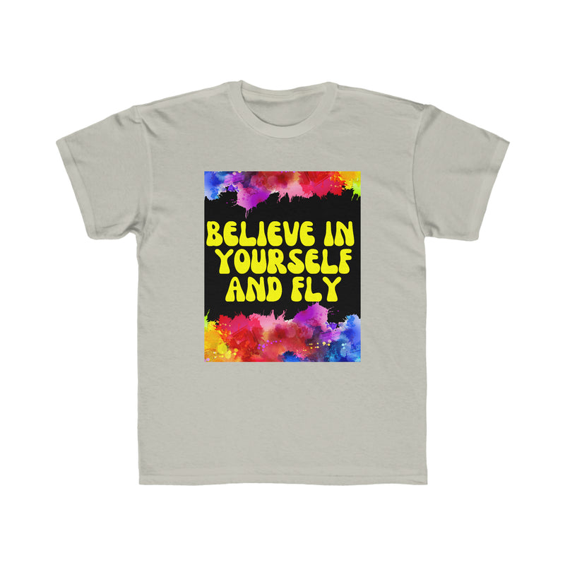 Believe in yourself and fly Kids Regular Fit Tee