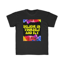 Load image into Gallery viewer, Believe in yourself and fly Kids Regular Fit Tee
